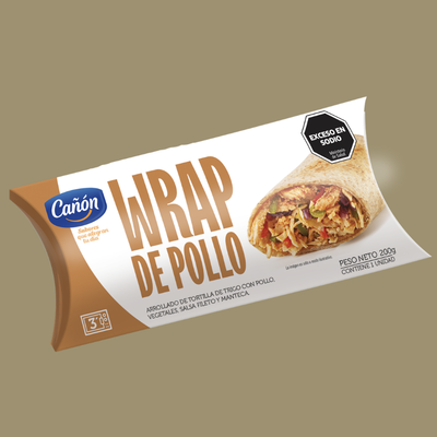 Wrap de pollo Pack