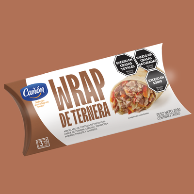 Wrap de ternera Pack