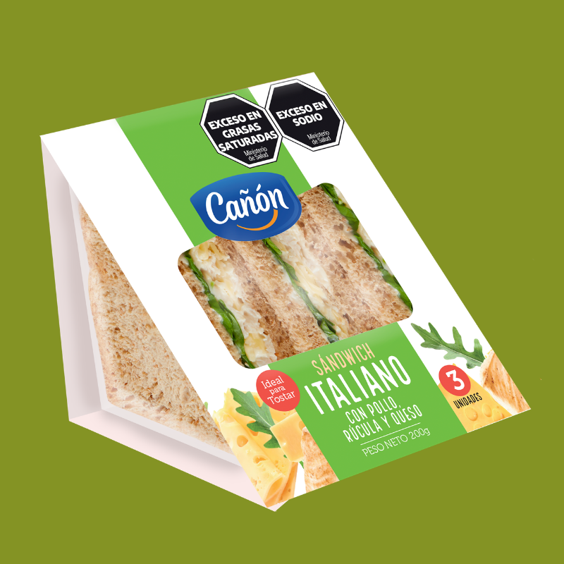 Sándwich Italiano Premium Packaging